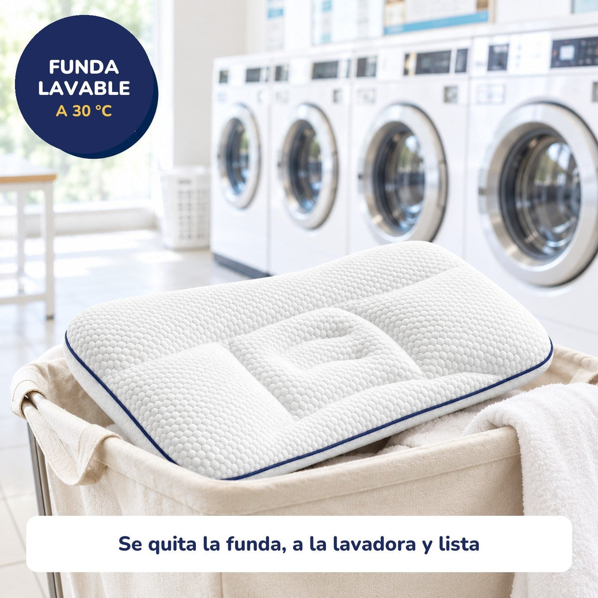 Funda lavable a máquina